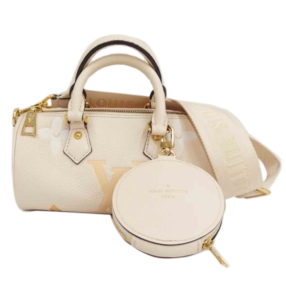Louis Vuitton Papillon Empreinte bag Cream Saffron